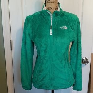 The North Face fuzzy jacket